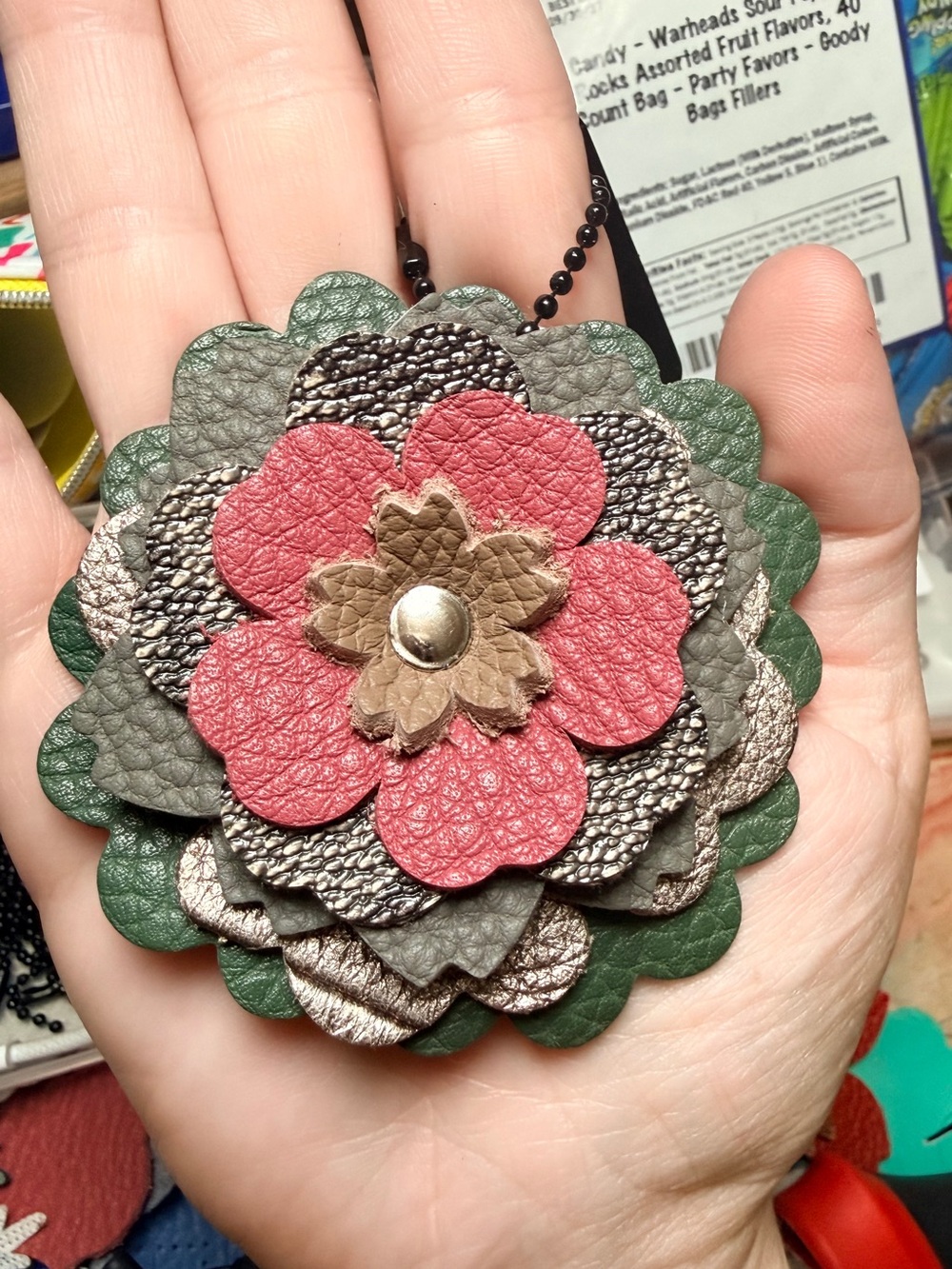 Handmade Floral Charm